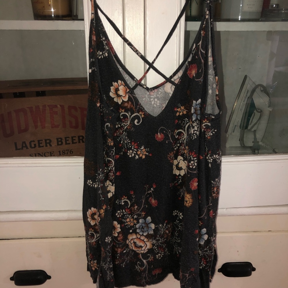 Floral tank top